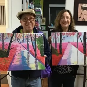 Private Art Lesson – Up to 4 people