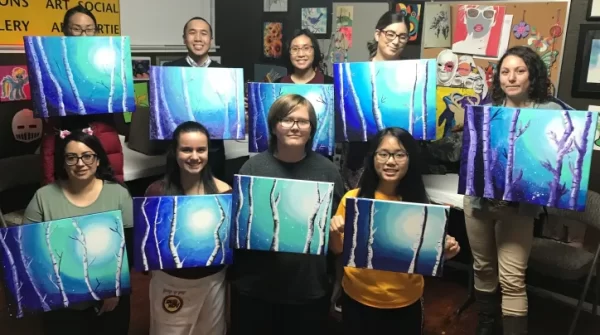 Private Art Lesson – Up to 8 people